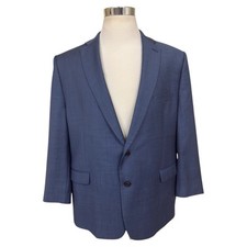 Lauren Ralph Lauren Men s 47R Blue Wool Single Vent Blazer EUC