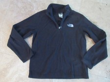 Boys size L 14/16 The North Face fleece 1/2 zip jacket, pullover