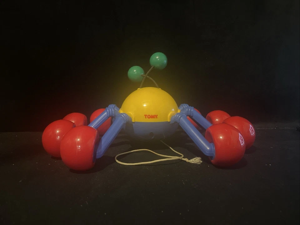 Vintage 1999 Tomy Pull Along Webster Spider - Image 2 of 4