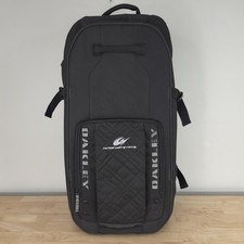Oakley Rolling Travel Suitcase Luggage Large 92L Black Michael Waltrip Racing