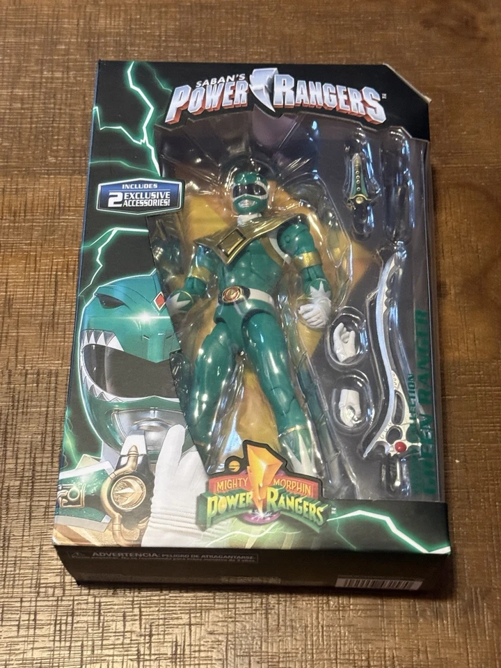 Figura Bandai Legacy Collection Mighty Morphin Power Rangers Green Ranger NUEVA Foto 4 de 4