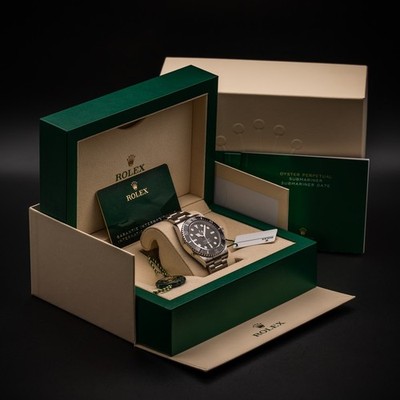 Rolex Submariner No Date 124060 Black Dial 41mm Complete Set | eBay