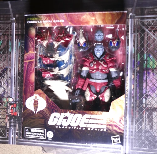 HASBRO GI-JOE 6 CLASSIFIED COBRA-LA ROYAL GUARD #191 DELUXE FIGURE