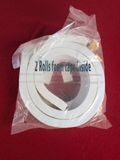 Foam Weather Stripping Tape 1 Inch Wide 3/4 Inch Thick, 2 Rolls