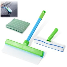 Recyclable Silicone Window Squeegee Kit,Glass Cleaning Tools,Multifunctional ...