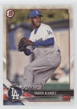 2018 Bowman Prospects Yadier Alvarez #BP22 mp7