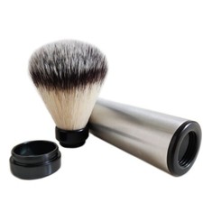 Synthetic Hair Shaving Brush Beard Kits Portable Travel Mens Grooming Tools