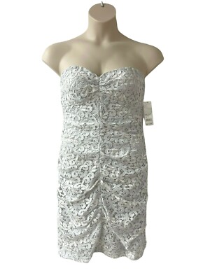 Robe Adrianna Papell 'Hailey' - Taille 6 - Mauve Clair - Style Sheath élégant - Occasion TBE