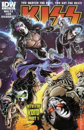 IDW Comics KISS # 7A 2012 Into The Void Part 1 Very Fine Condition - Picture 1 of 3
