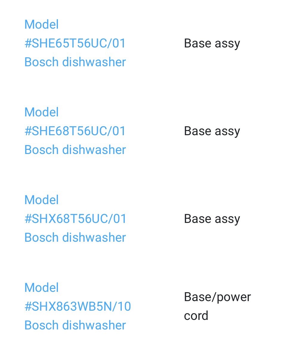 BOSCH/THERMADOR BLACK TOE PANEL 00745002 FOR DISHWASHERS, see pics. eBay