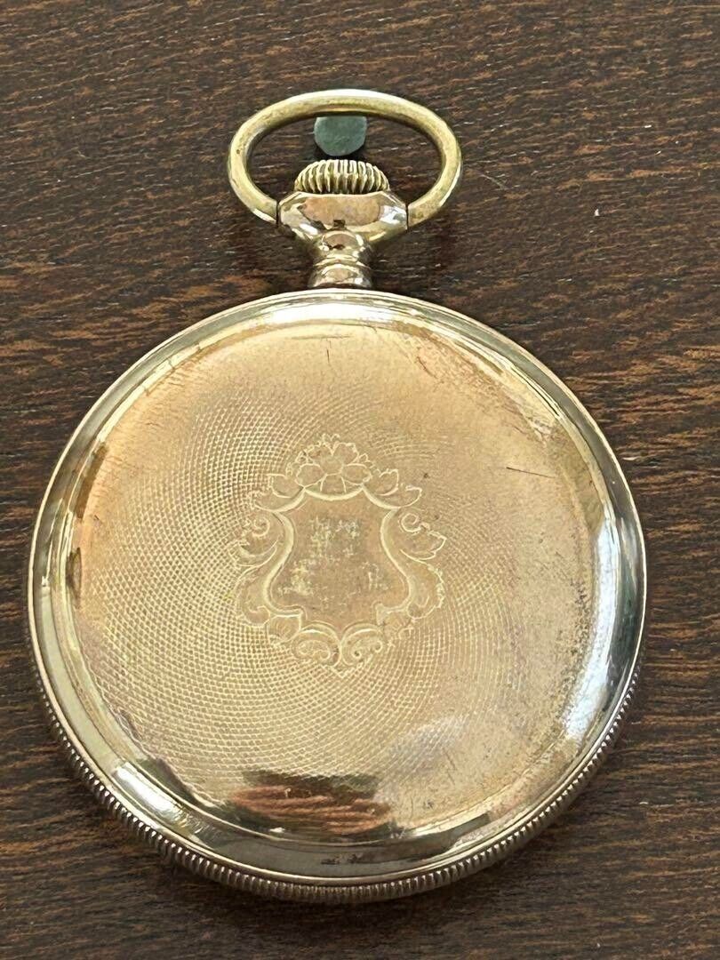 Aurora Watch Co. U.S.A. Pocket Watch - Vintage Antique Aurora Watch Co. U.S.A. Pocket Watch - Vintage Antique