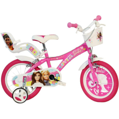 Fahrrad 14'' Barbie Mädchen Dino Bikes