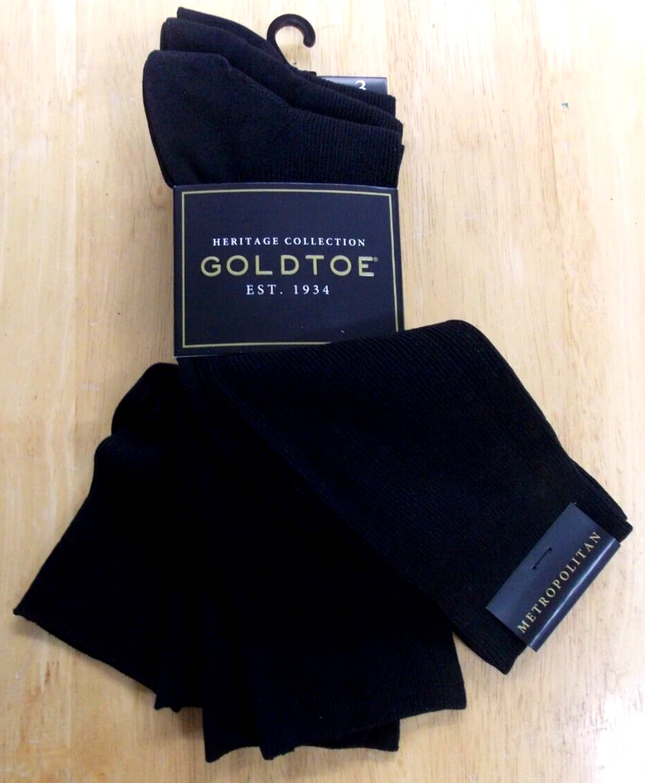 Cotton Dress Socks GOLD TOE Socks for Men for sale | eBay