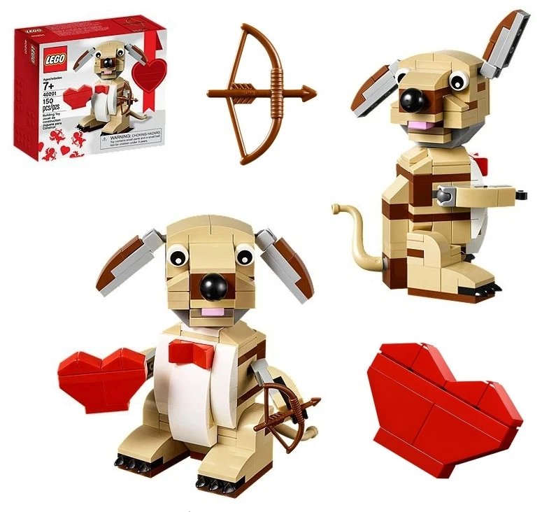 LEGO 40201-Valentinstag-Hund-Herz-Muttertag-Valentine's day-Bausatz-OVP-neu-new - Bild 1 von 1