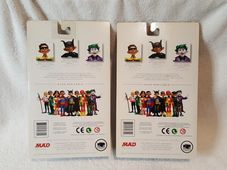 Nuevas figuras de Batman y Robin de DC Collectibles MAD Just-Us League of Stupid Heroes Foto 4 de 4