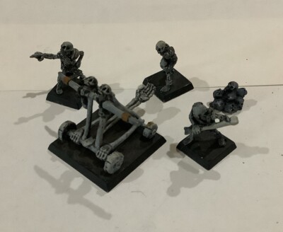 Undead Skull Chukka Catapult - Citadel Warhammer Fantasy Battle Metal 1987 OOP