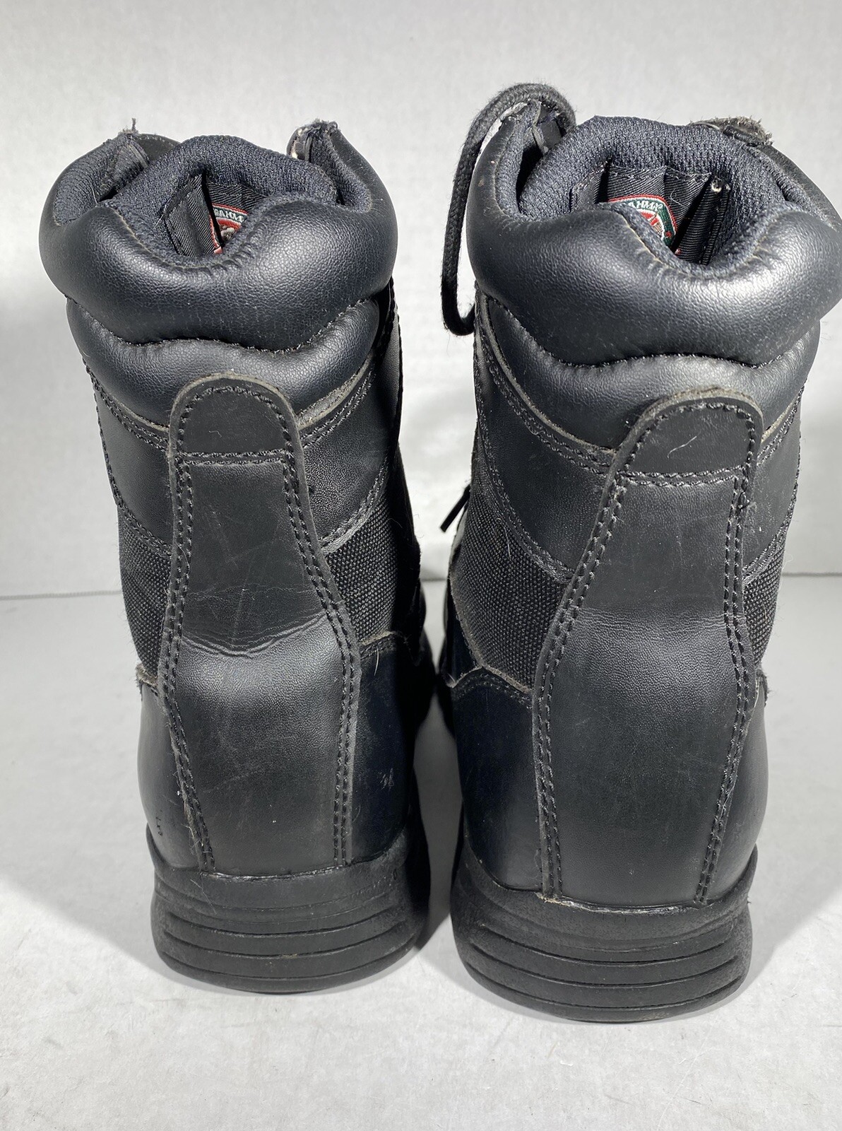 BRAHMA “SWAT” Black Steel Toe Combat Tactical Safety … Gem