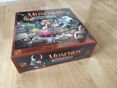 Munchkin Dungeon - Brettspiel von CMON & Steve Jackson Games Versiegelt/sealed!