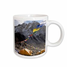 3dRose Nepal, Mt Everest, Base camp tents on ...