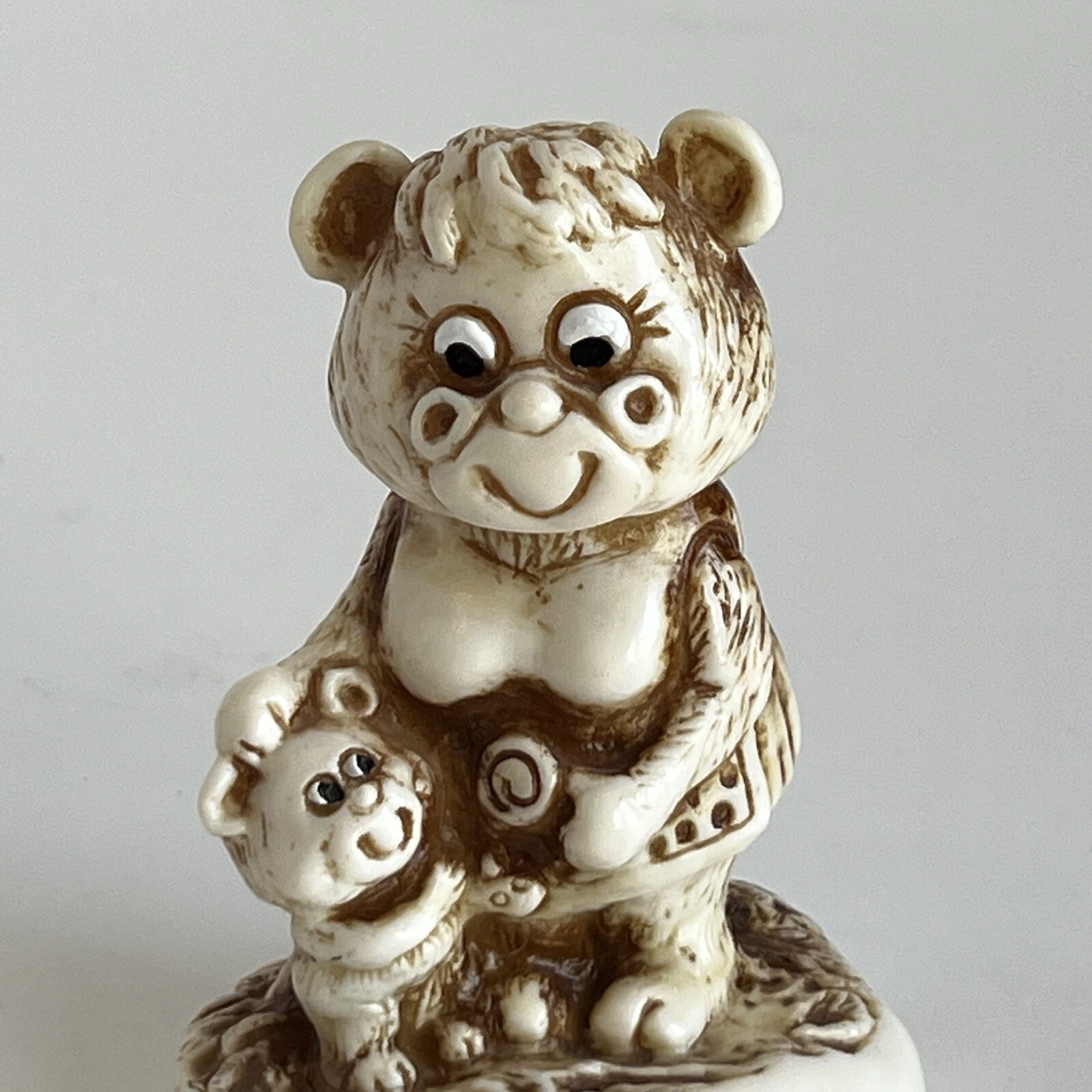 VTG 1976 Russ Berrie & Co When Mother Says No... Ask Grandma Figurine