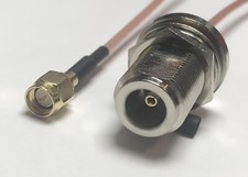 SMA Male to N Type Female Bulkhead RG316 Antenna Adapter Pigtail Cable 10 feet