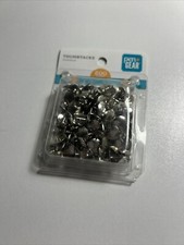 Pen Gear Thumb Tacks 200 count Steel Silver Roundness Push Pins