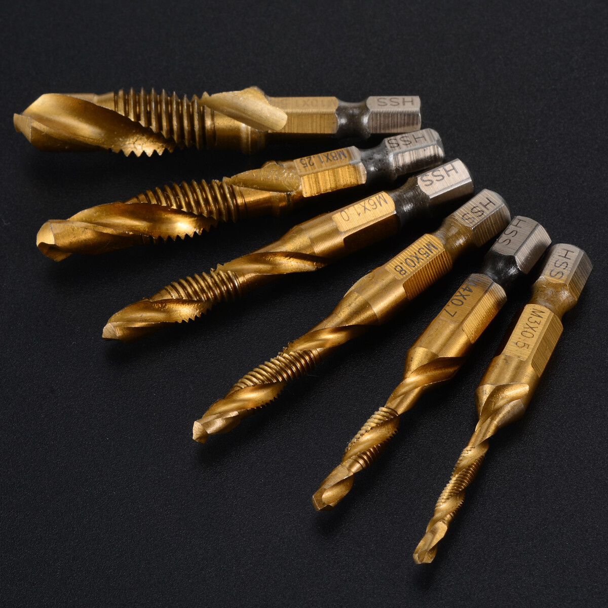 HSS-E Gewindebohrer-Set – Auswahl M3 Bis M10, Für Regelgewinde, Ideal Für Metallbearbeitung