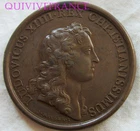 Med6554 - Louis XIV Medal 1656 Capture of Valence (Italy)