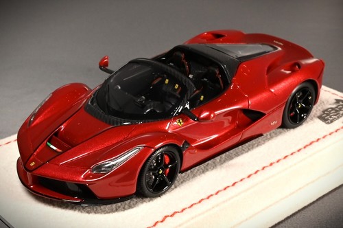 BBR 1:43 Ferrari LaFerrari Aperta Metallic Red Resin #69 of 80 pieces VIP2017