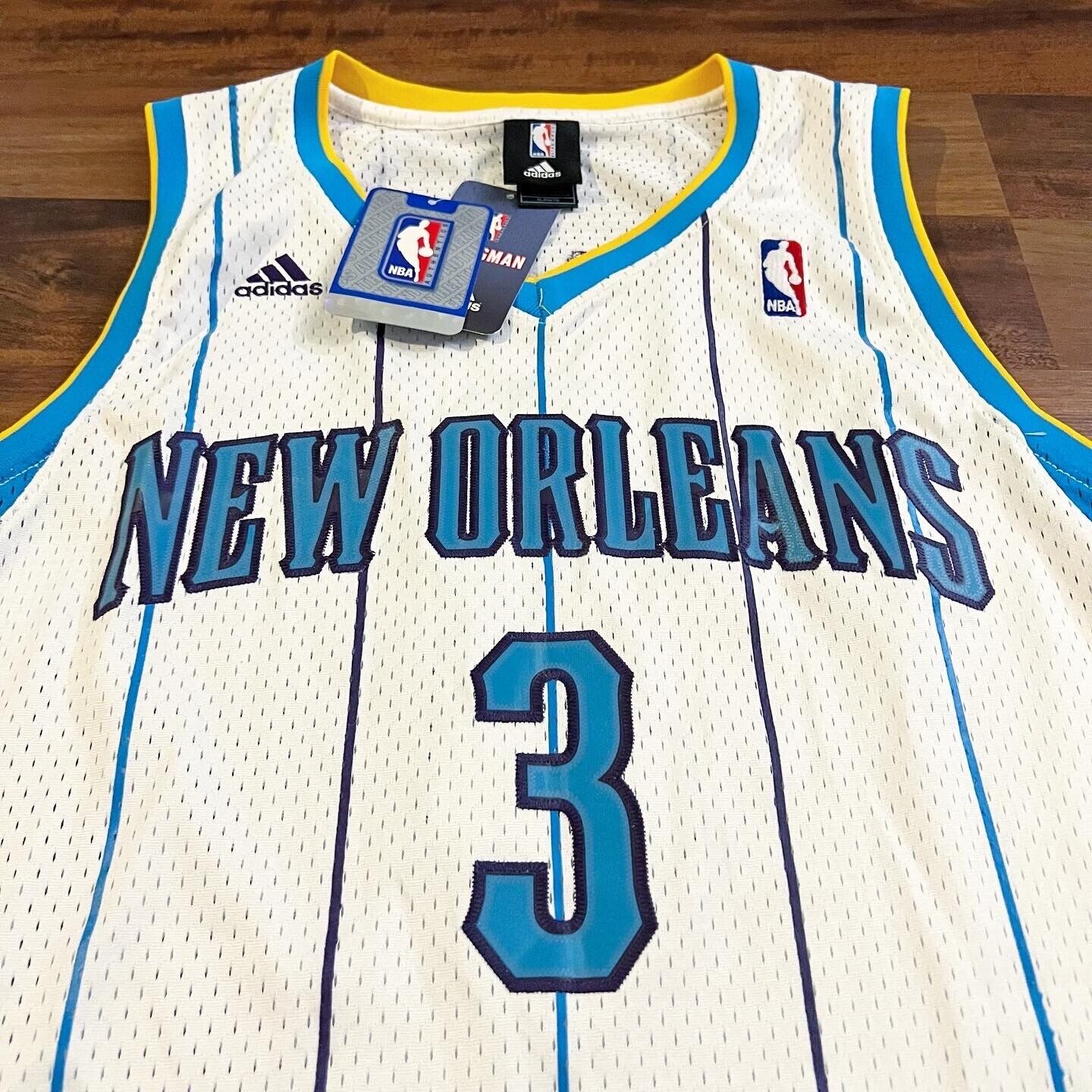 NWT NBA Adidas New Orleans Hornets Swingman Jersey Chris Paul Mens Sz XL