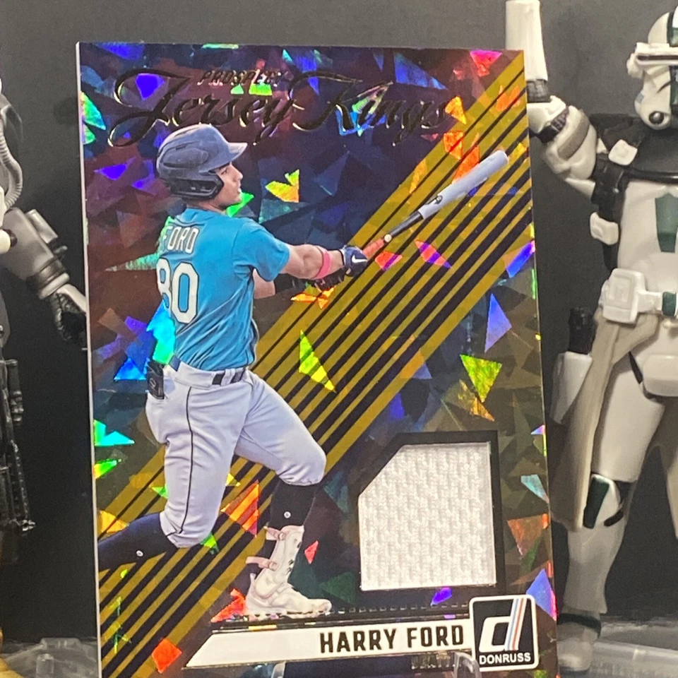 2024 Panini Donruss - Prospect Jersey Kings Orange Ice #PJK-HF Harry Ford - Image 3 of 4