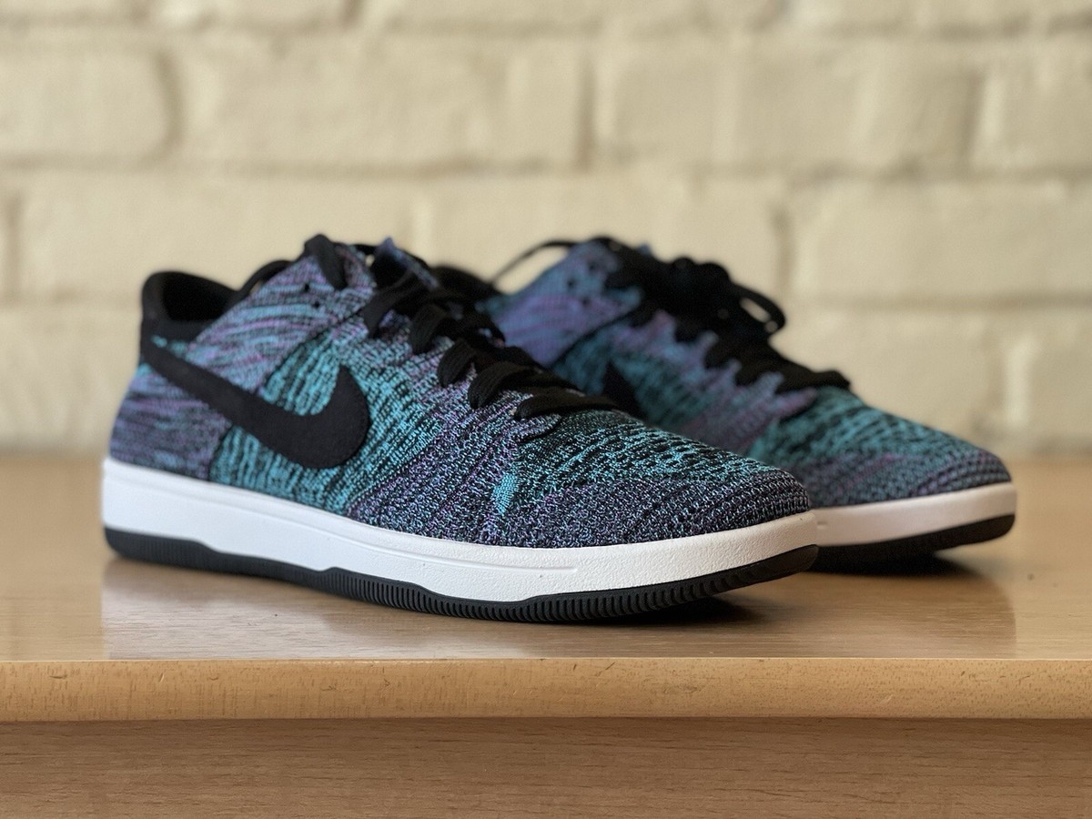 メル91757です Nike Dunk Flyknit FK Chlorine Blue Men Left Size 9 / Right