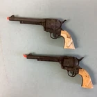 Pair of Miniature Marx Cap Guns 3.5” L
