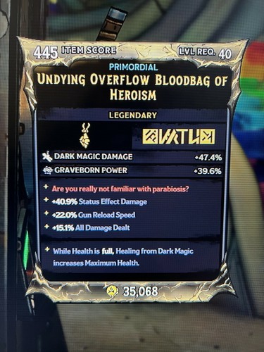 PS/XBOX/PC Tiny Tina's Wonderlands GRAVEBORN NIVEL ASCENDIDO 40 EQUIPO ENCANTADO - Imagen 101 de 134