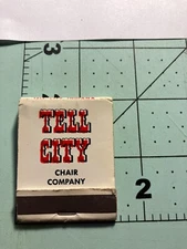 Matchbook - Tell City Chair Company -   Indiana