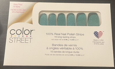 Color Street Nail Polish Strips Feeling Pine Green Christmas Holiday