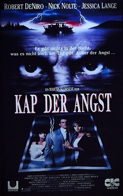 Kap der Angst * KULT ~ ERSTAUFLAGE *Martin Scorsese * Nick Nolte *Robert de Niro