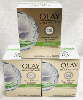 olay cleansing cloths sensitive