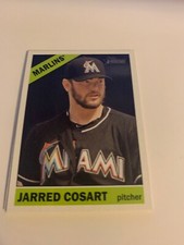 2015 Topps Heritage #168 Jarred Cosart Miami Marlins