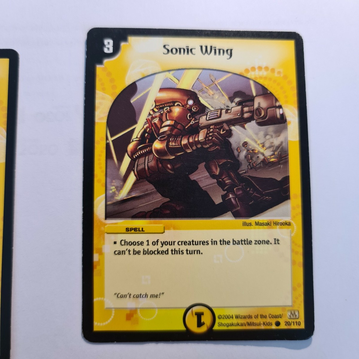 Sonic Wing (×4)○DUEL MASTERS○DM01 Common card TCG CCG ENGLISH