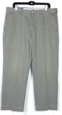 Polo Ralph Lauren Vintage Gray PRESTON 100 Cotton Chino Pants Men's 36 X 30