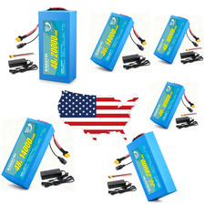 Blue 36V 48V 52V 10AH 14AH 20AH Battery Lithium ion Battery Pack