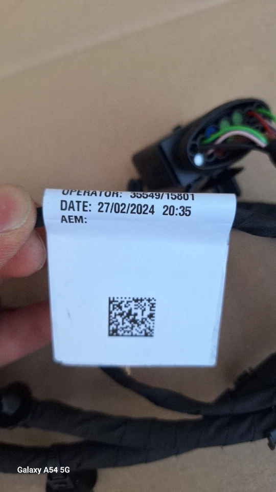 NEW PORSCHE CAYENNE WIRING SET FOR THE FRONT END, LEFT FRONT 9Y0971073L GENUINE - Image 4 of 4