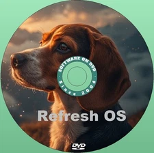 Latest New Release Refresh OS Linux Operating System for PC on DVD