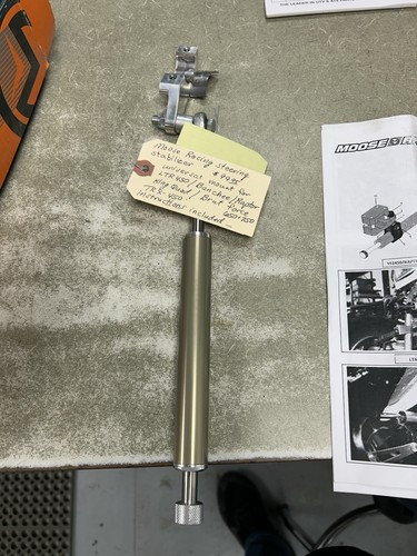 Moose Racing - BTS-RB54-S - 7 Way Steering Stabilizer, Rebuildable - Silver