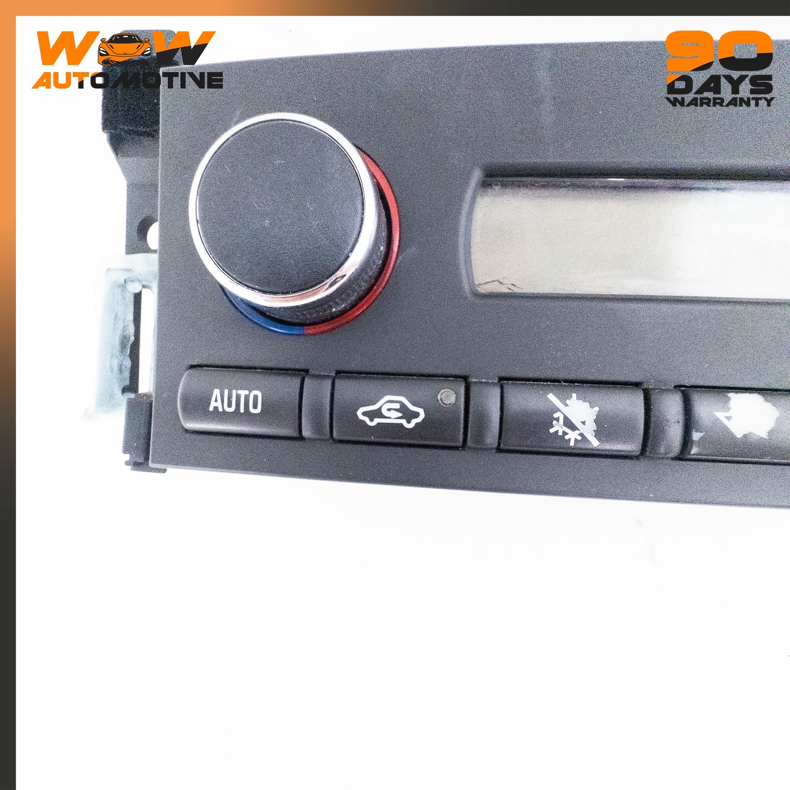 05-13 CHEVROLET CORVETTE C6 DUAL ZONE AC HEATER CLIMATE CONTROL SWITCH BLACK OEM