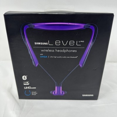 Samsung Level U Pro Wireless Earbuds EO-BN920 Purple Headsets Headphones NEW