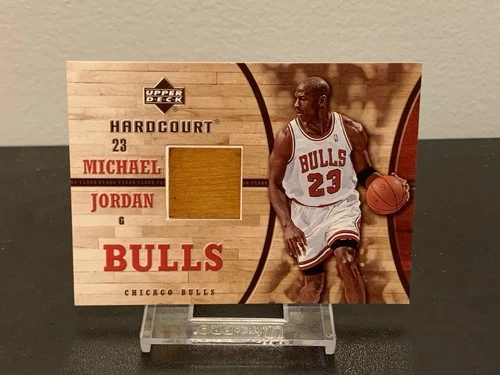 MICHAEL JORDAN (HOF) 2006-07 UPPER DECK HARD COURT GAME USED FLOOR #GF-1 BULLS