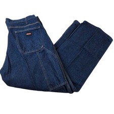 Vintage Dickies Jeans Mens 38x32 Loose Fit Blue Denim Workwear Y2K Baggy Mexico
