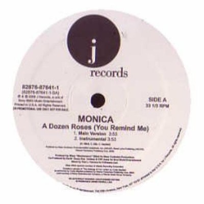 Monica Dozen Roses You Remind Me (Vinyl)